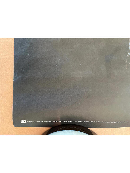 Vintage Original 1970s Pace International Jimi Hendrix Poster Music Head Shot - Picture 8 of 9